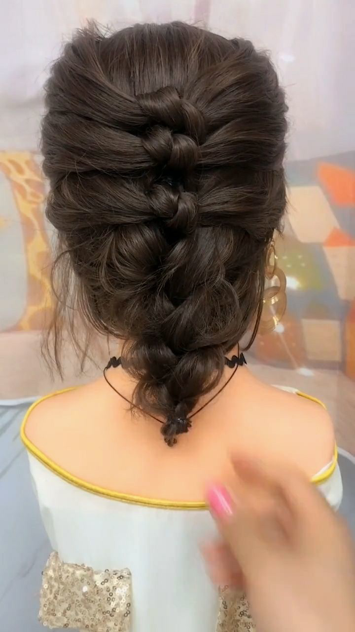 看起来非常淑女的打结短发教程,你学会了吗?