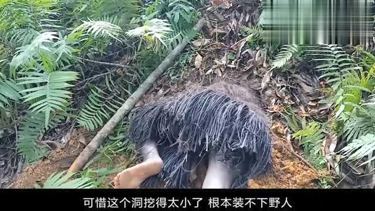 老外意外发现野人镜头拍下野人生存全过程绝不是你想的那样
