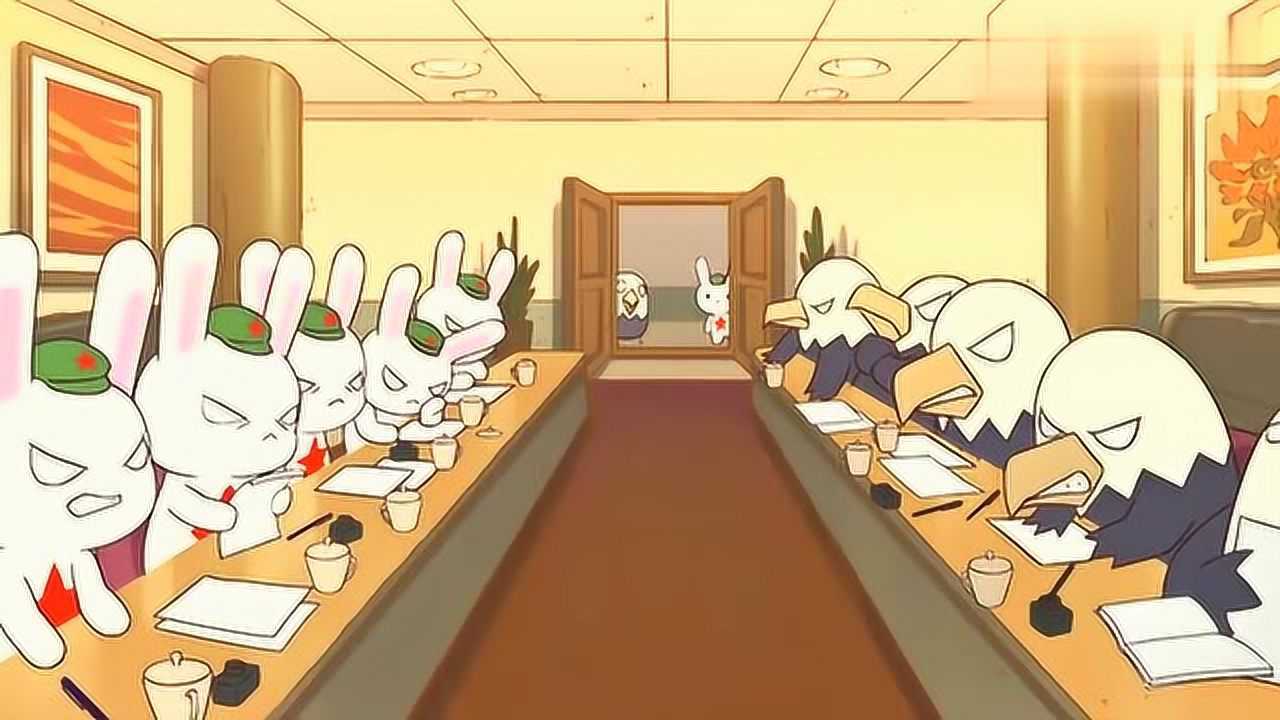 那年那兔那些事兔子和老鹰在会议上吵了起来想要再打一架