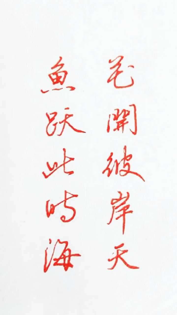 鱼跃此时海花开彼岸天