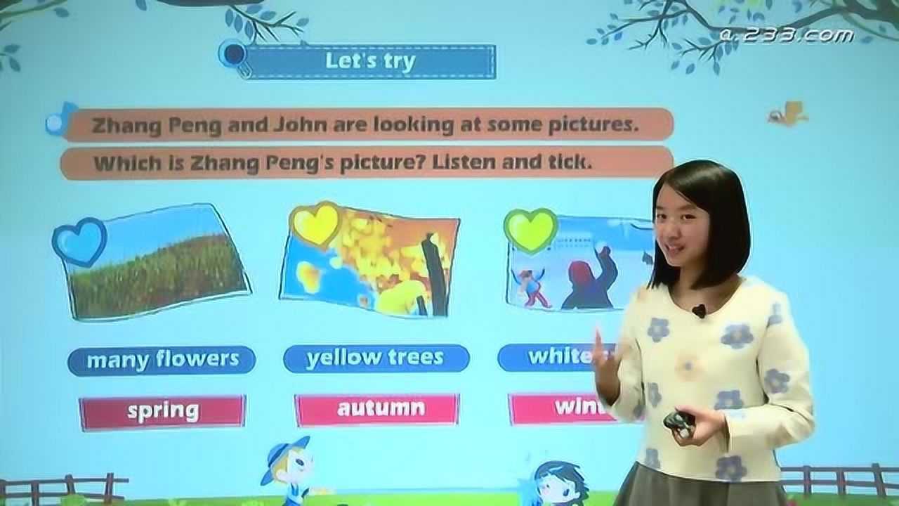 10人教版PEP五年级英语下册第二单元课堂实录_高清