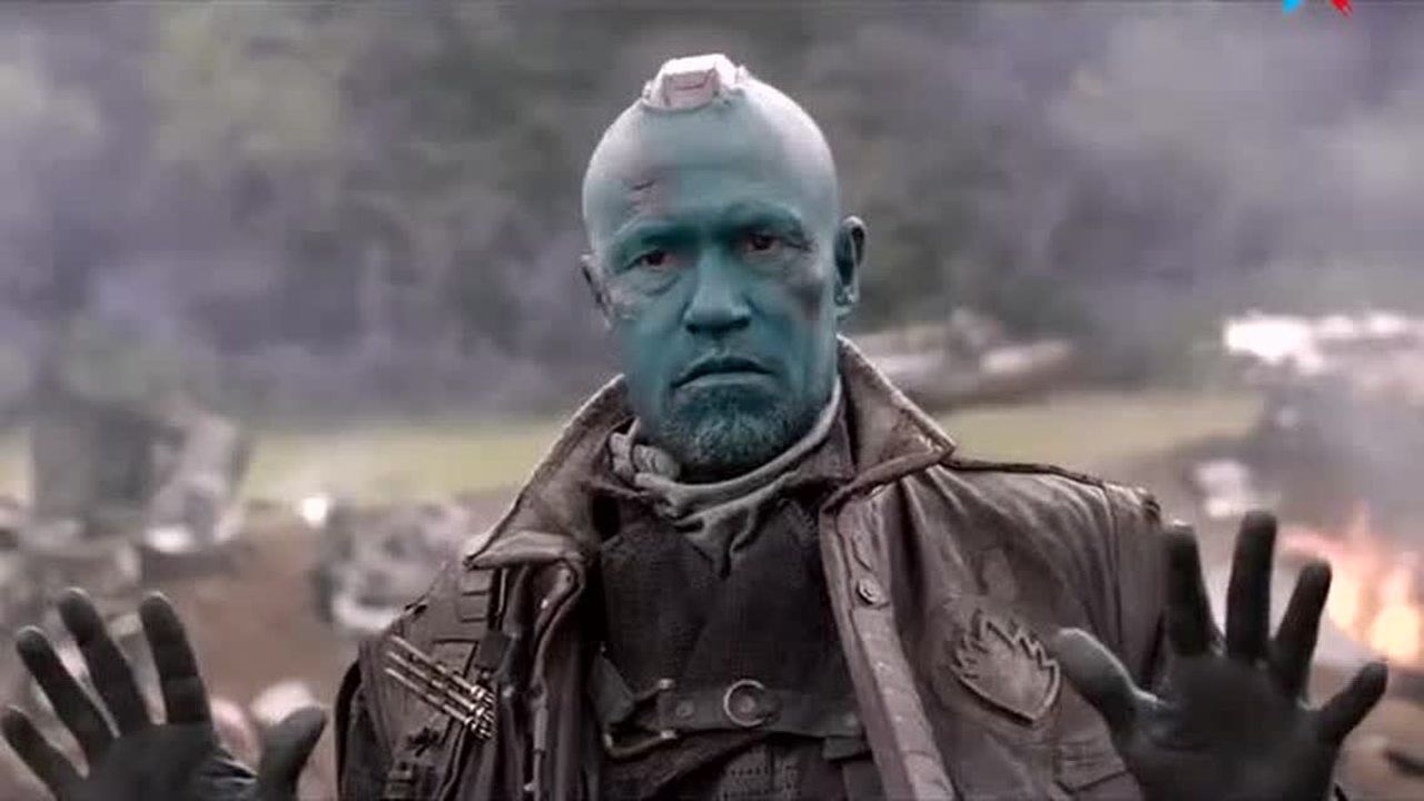 银河护卫队里,星爵养父勇度的实力太强了吧,看完这段就懂了