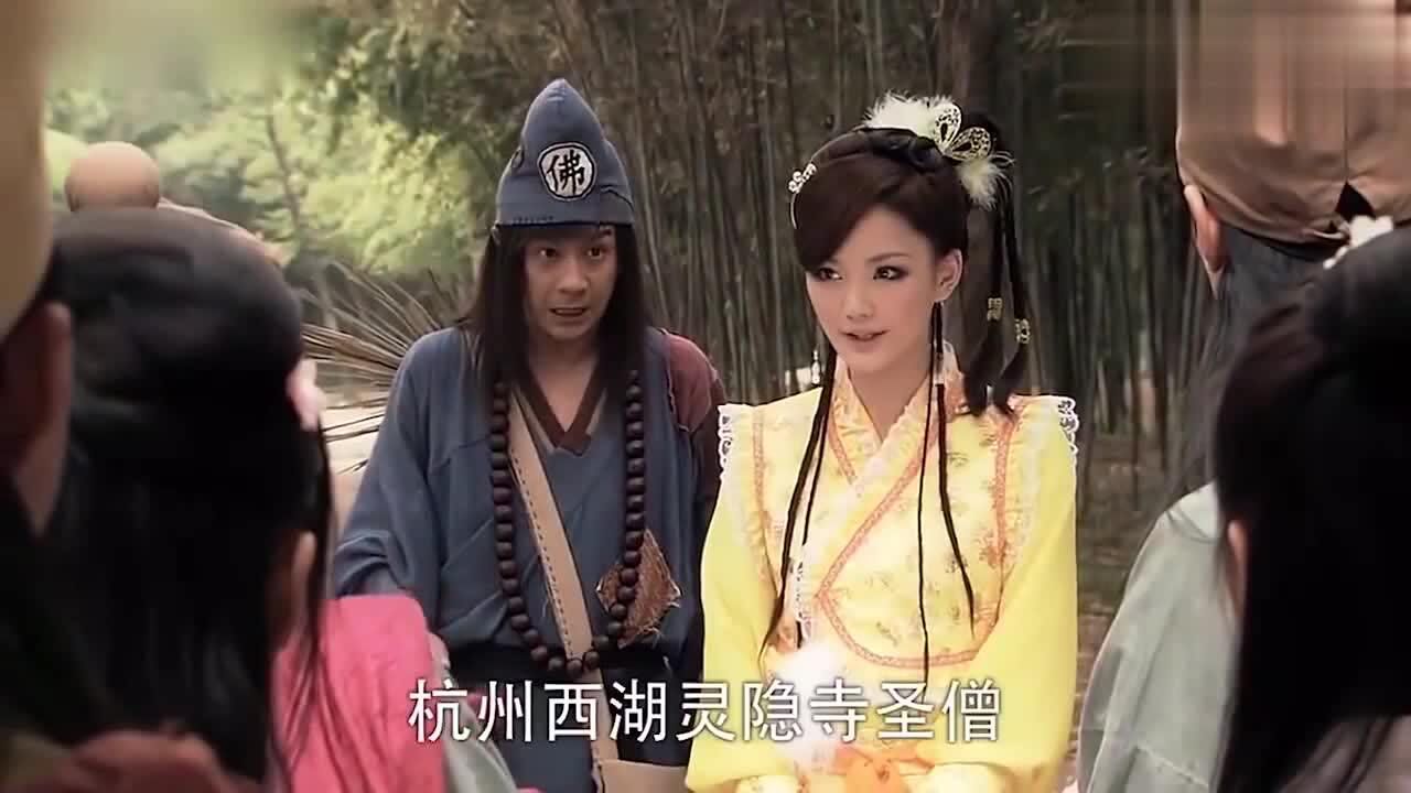活佛济公济公在村里抢新娘全村都来追济公结果竟救全村人命