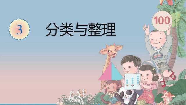 分类与整理,小学一年级数学,观察特点,养成有条理的生活习惯