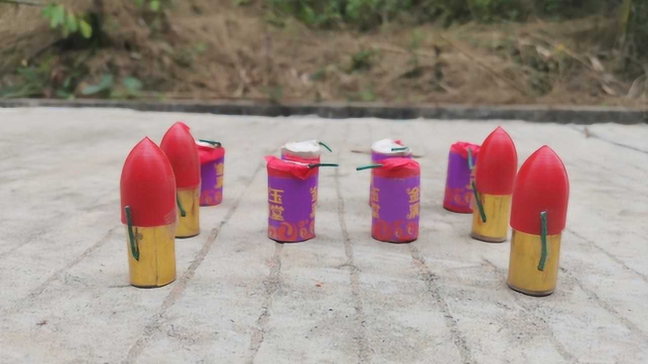 金玉满堂烟花和陀螺王哪一种更好看农村小伙一对比效果一目了然