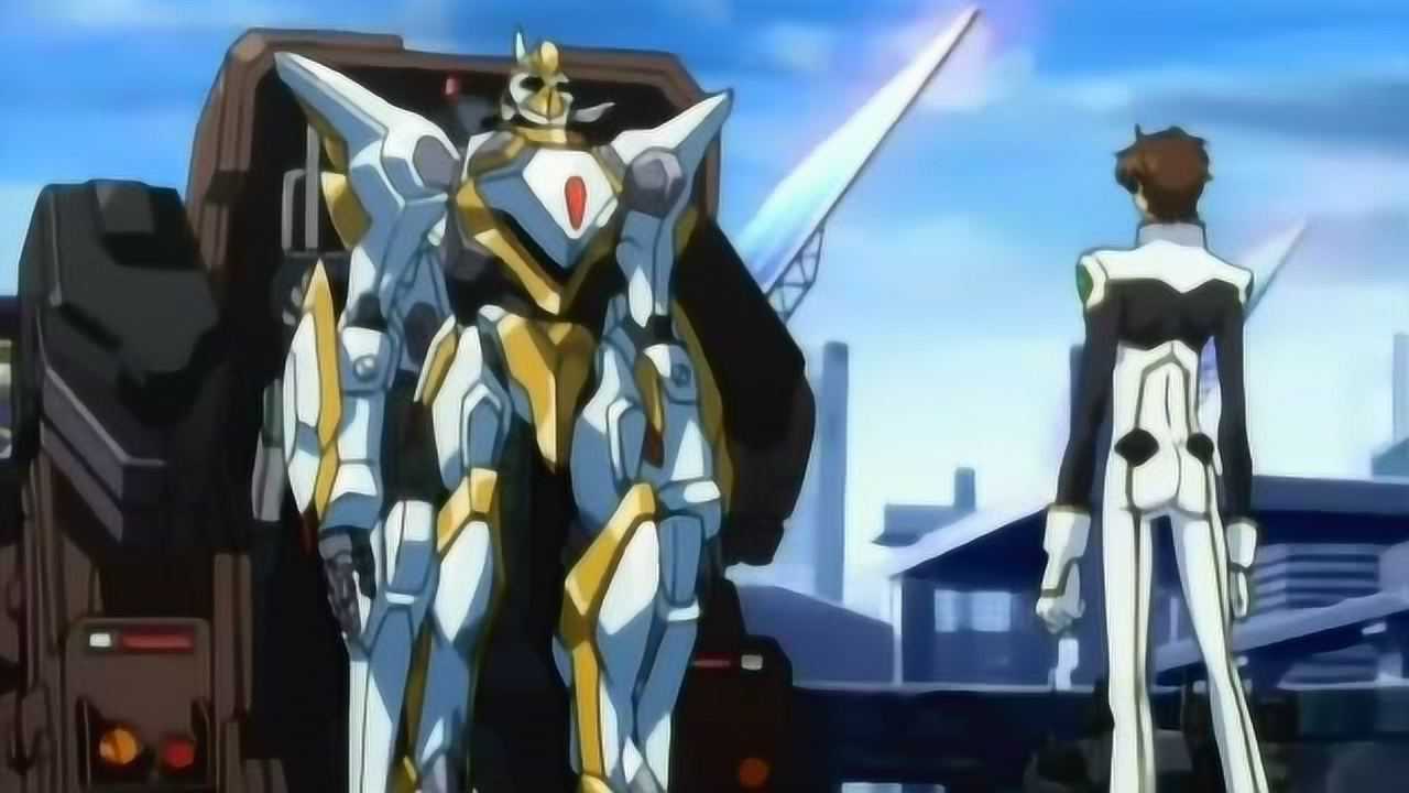 枢木朱雀闪亮登场,新机甲实在是太帅了