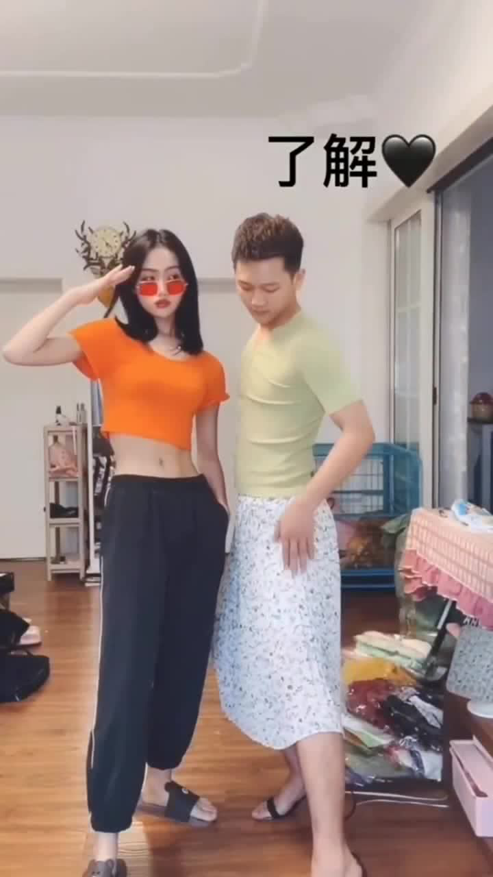 男生穿女生衣服好娘啊