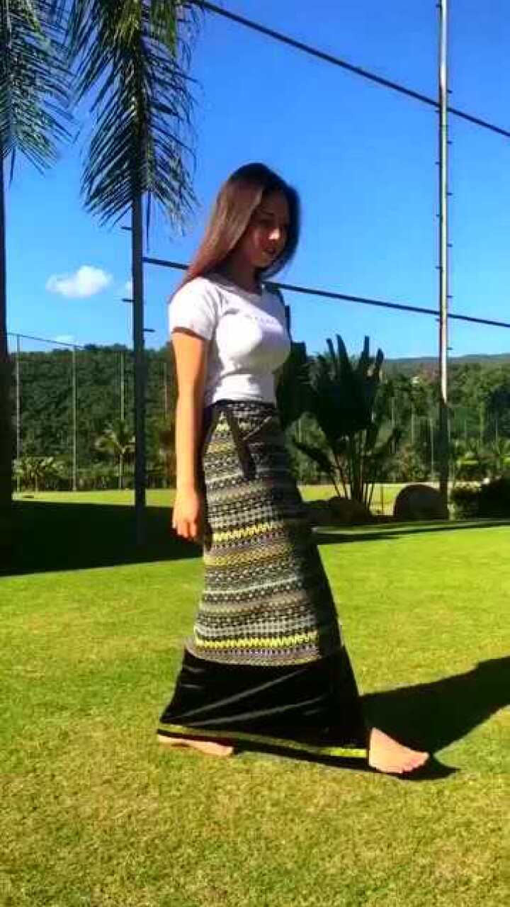 缅甸妹子长得真漂亮缅甸女孩你真的不喜欢