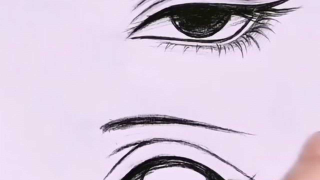 一学就会这次教你画恶魔与天使的眼睛大家都学会了吗