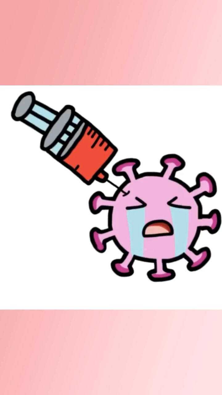 消灭病毒的简笔画教程