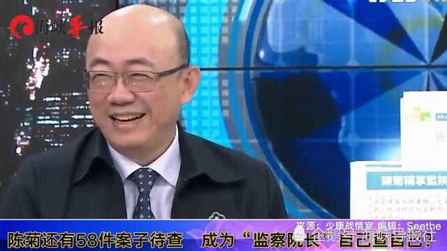 陈菊身上背负58个案子,名嘴讽:自己查自己