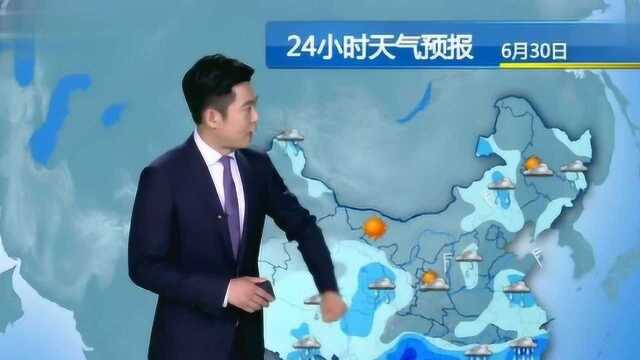 紧急;中雨 大雨 暴雨 大到暴雨 冰雹“不休息”,1~2号分布如下