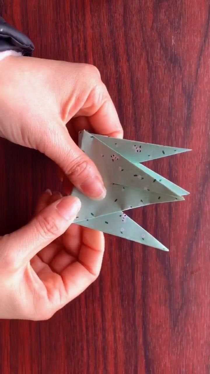 千纸鹤折纸教程,简单漂亮,看一遍就会_腾讯视频