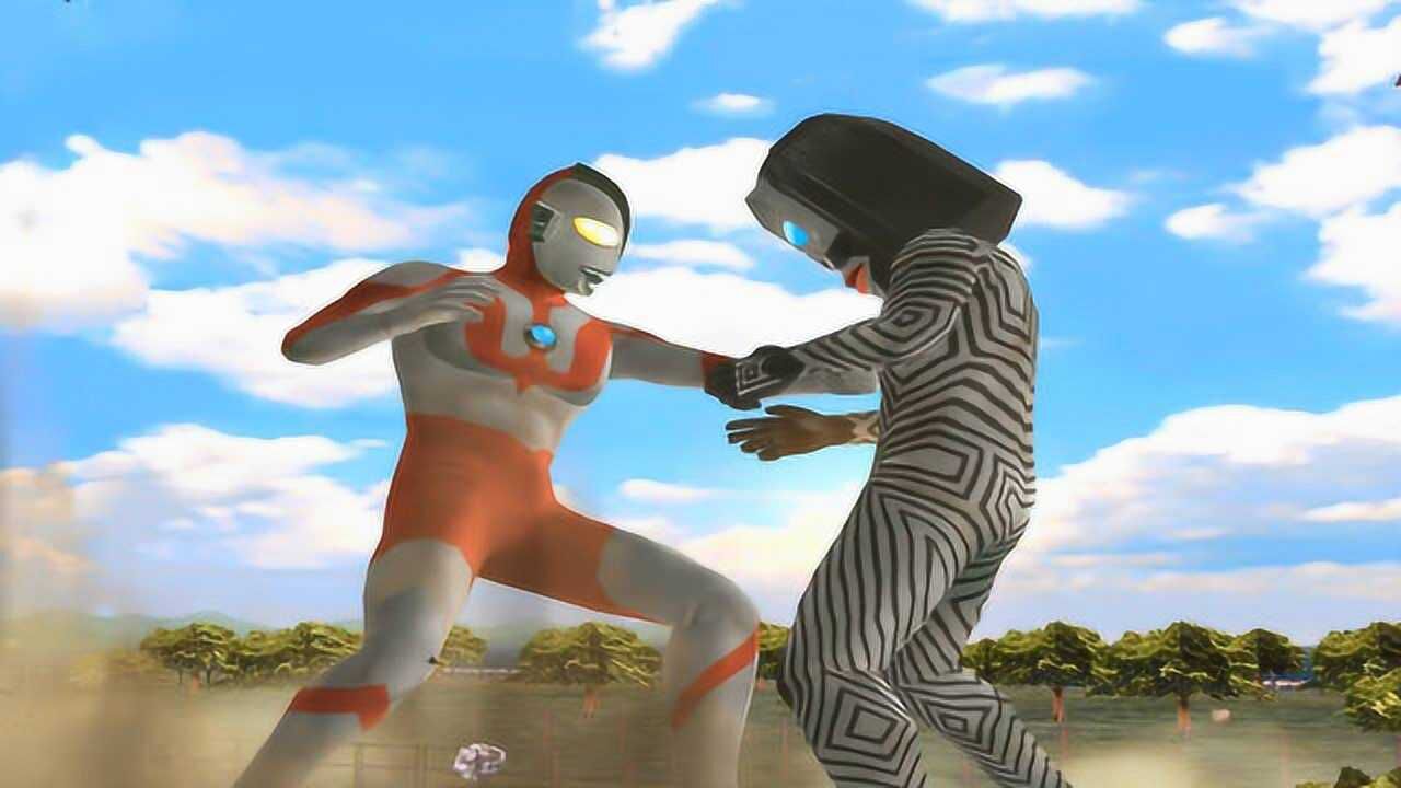 奥特曼大作战:三面怪人达达对战初代奥特曼