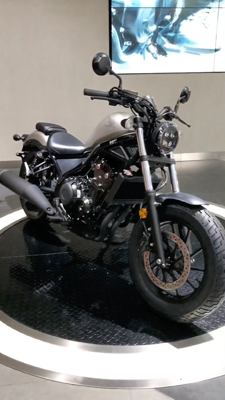 是你喜欢的巡航车型吗本田cm500实拍