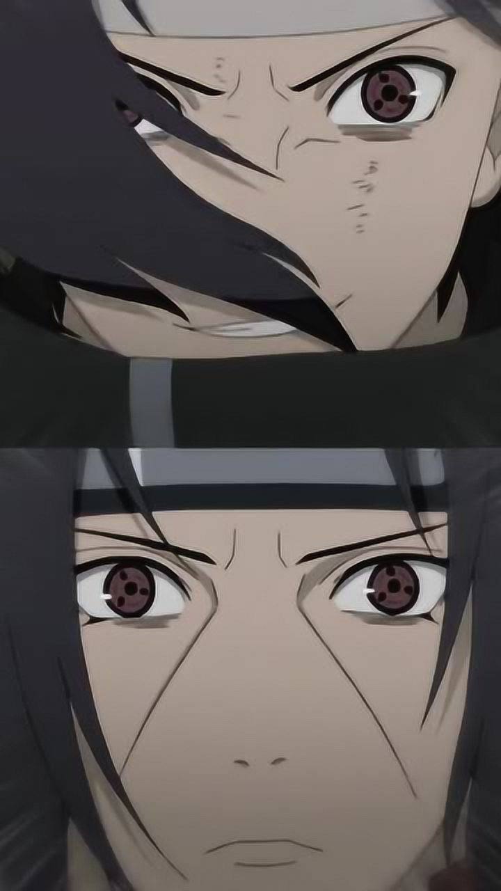 火影忍者:把鼬的两条泪沟遮住就是另一个佐助