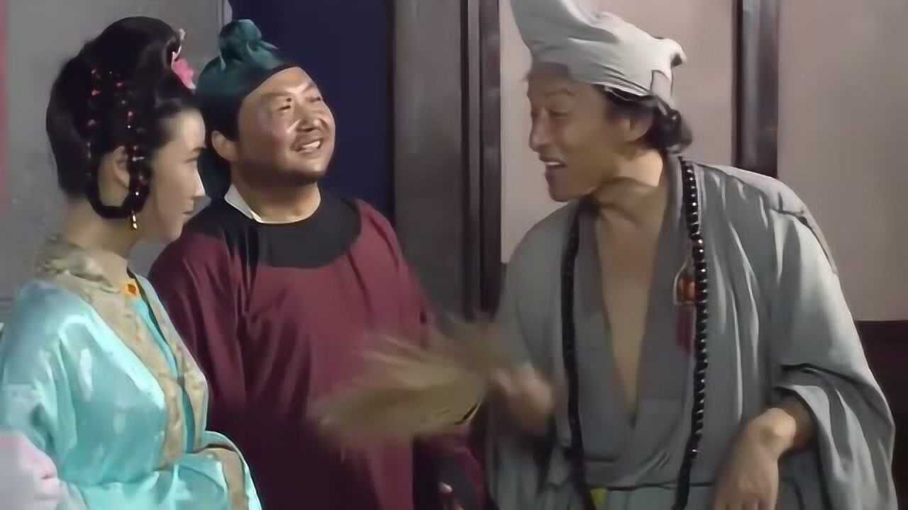 济公游记济公酒肉不忌竟去酒店喝酒吃肉还嫌厨子不会切牛肉