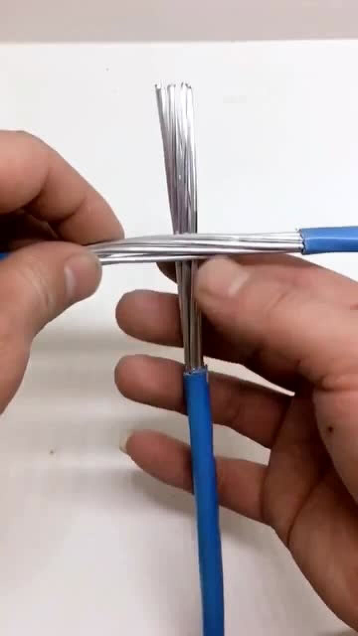 电工老师傅教学铝线接法一般人还真不告诉他很多人都不会