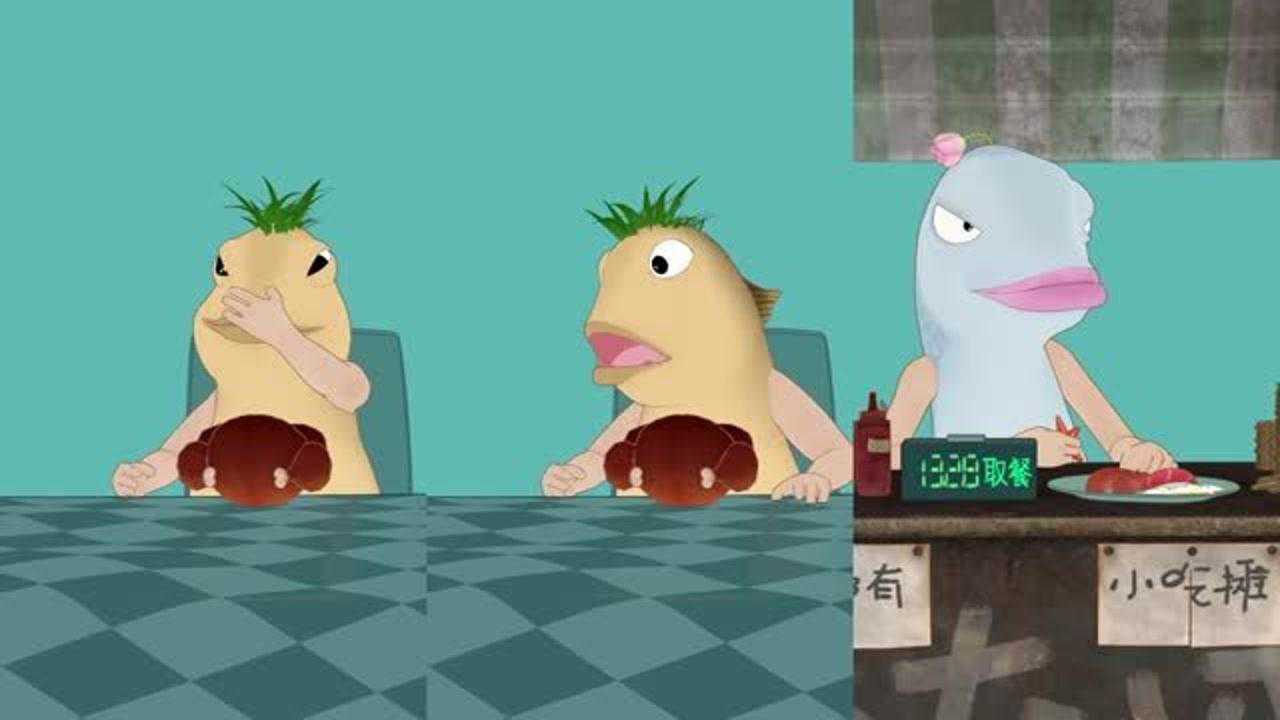 鱼太闲:鱼上钩之前的样子!