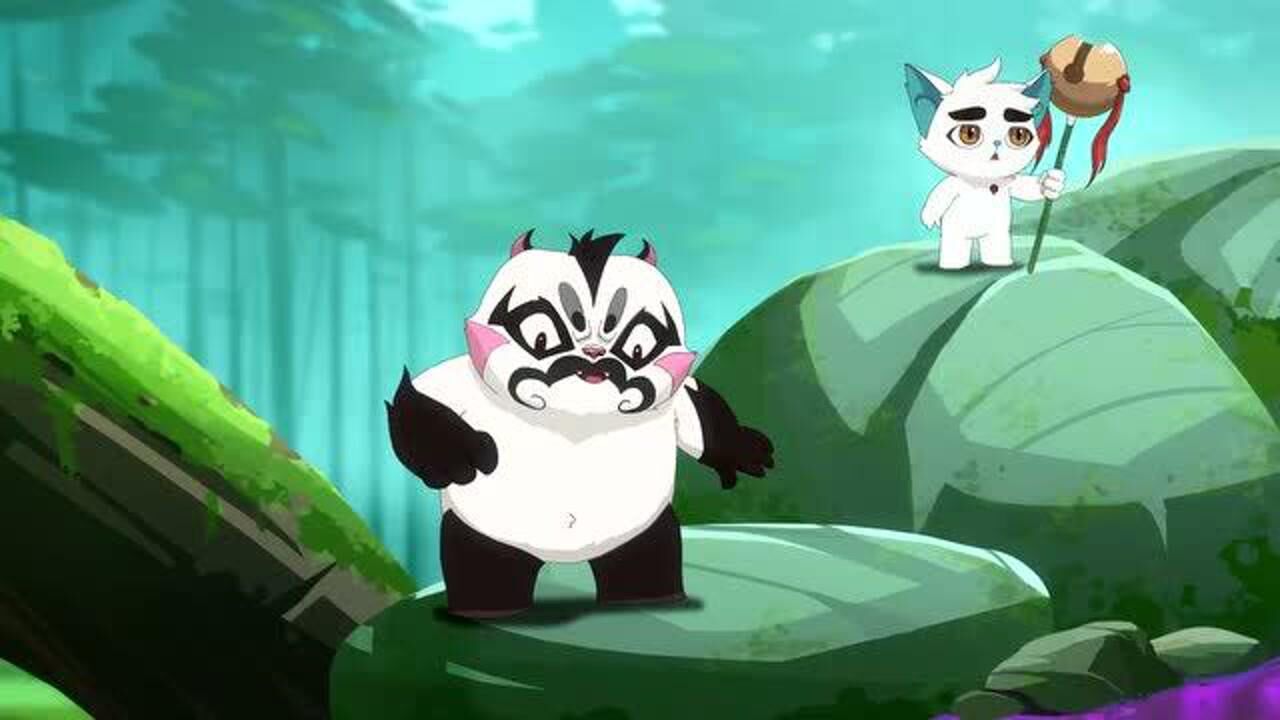 京剧猫:白糖大飞找到了水源,河水被混沌污染了