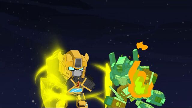 迷你变形金刚迷你世界变形金刚动画第117打不死的热破让大黄蜂头疼