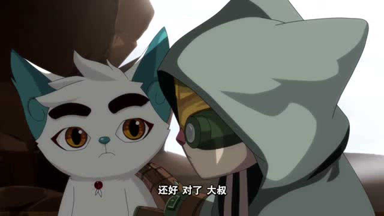 京剧猫白糖以为忠已经死了但是忠却靠着机械手臂活了下来