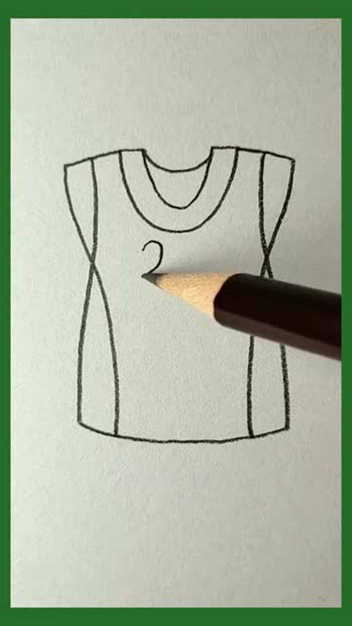 篮球球衣简笔画图片