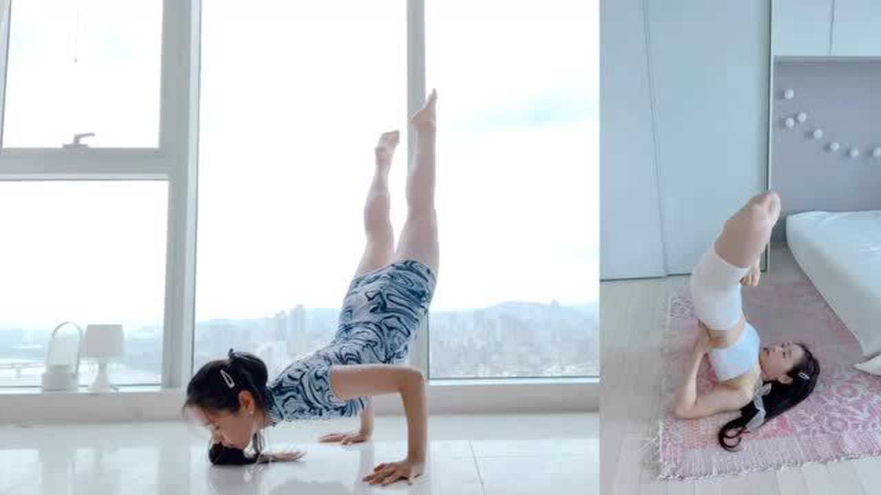 韩国小姐姐ShuuVayu带你练瑜伽_高清1080P在线观看平台_腾讯视频