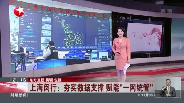 山海闵行:夯实数据支撑 赋能“一网统管”