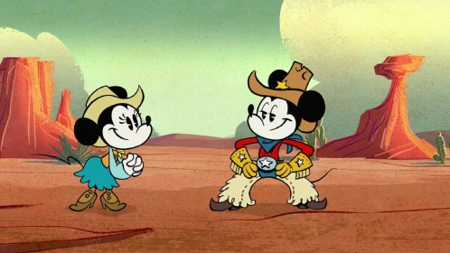 米老鼠奇妙世界第一集:奶酪牛仔帮助农场运送牧羊冒险故事