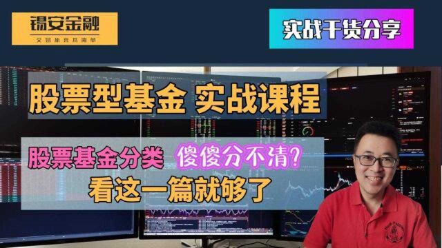 搞不懂股票型基金分类?看这一篇就够了