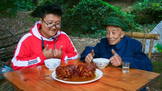 江苏名菜“万三蹄”教程来了,色香味美,香糯软烂