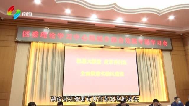 南海邀请9位智库专家为城乡融合发展建言献策