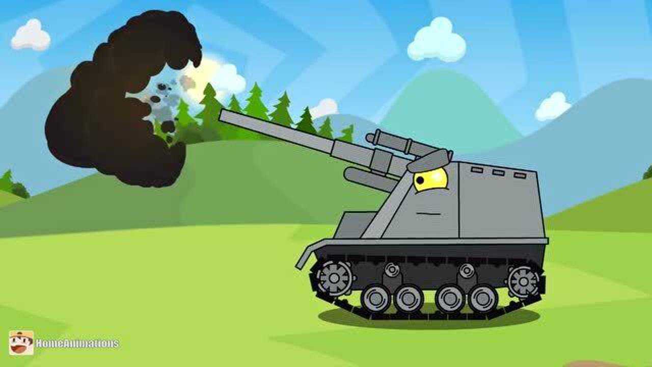 坦克大战:绿坦开心的时刻被别的坦克破坏