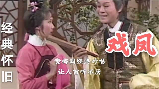 黄梅调经典对唱《戏凤》,满满小时候回忆,真的是堪称经典!