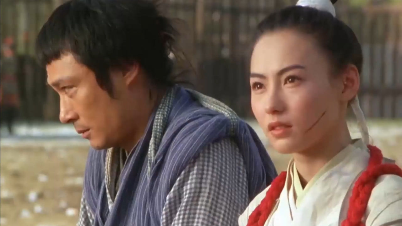 飞侠小白龙:张柏芝演技真好,女侠客为了救爱人,牺牲自己!