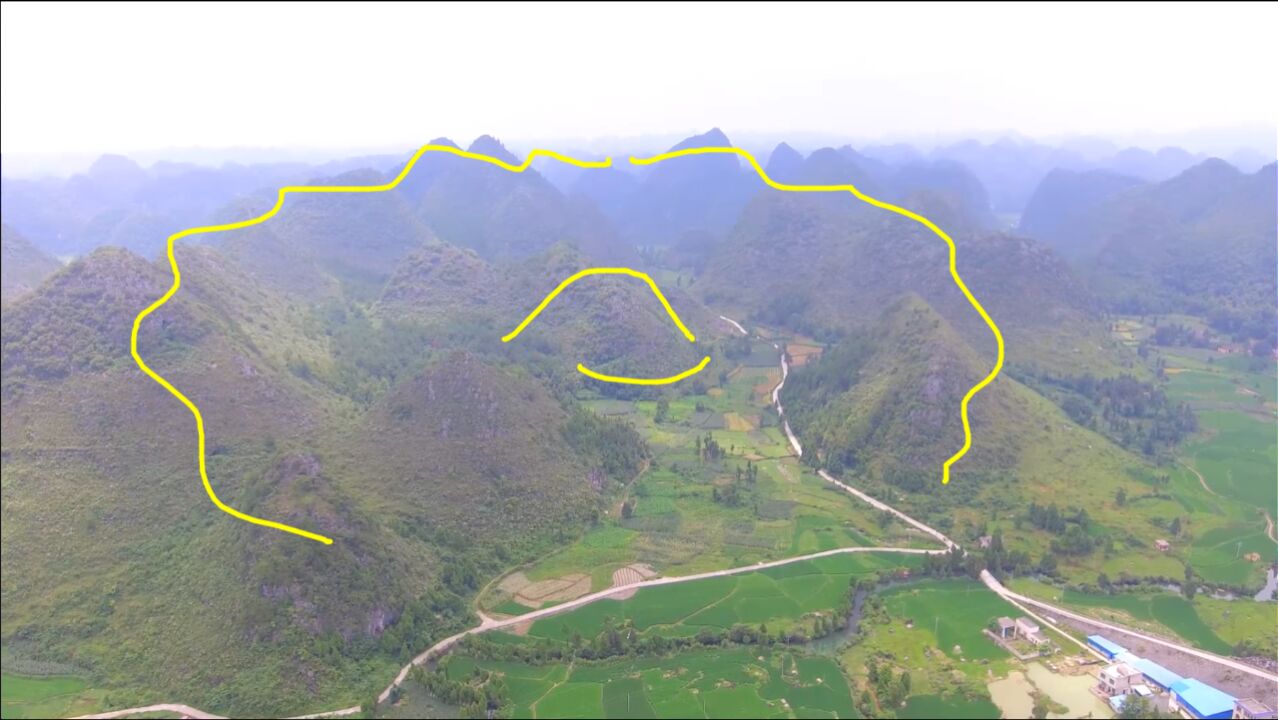 马山守水口青龙高万丈带你看一处风水极好的墓葬宝地