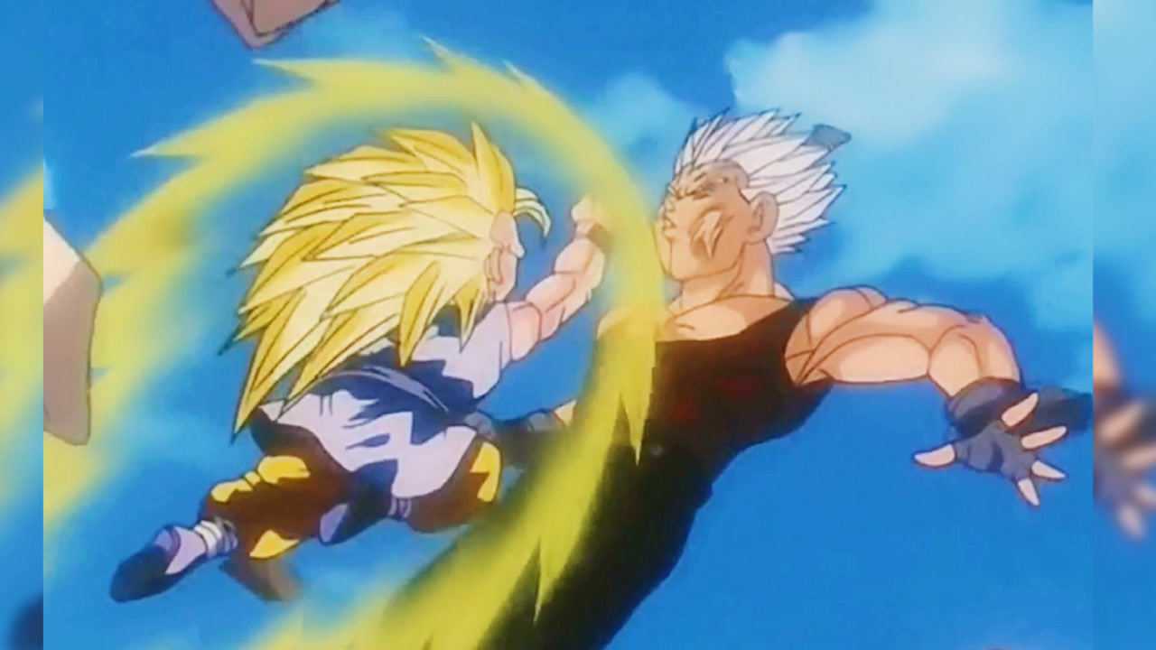 龙珠gt:超三悟空对战邪恶贝比,到底谁更加厉害?