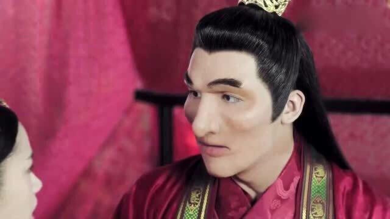 影视:美女被逼嫁丑男,谁料新婚之夜丑男摘下面具,竟是个美男子!_腾讯