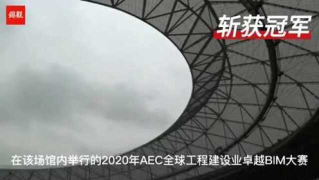 凤凰山体育公园获2020年AEC全球工程建设BIM大奖