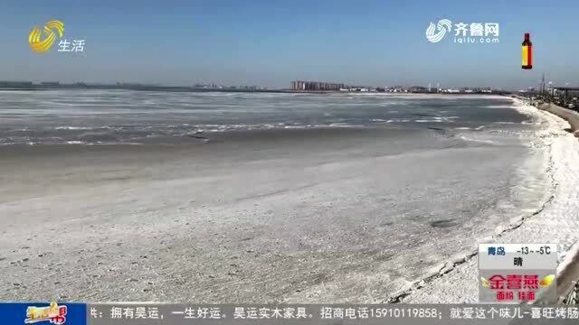 青岛:冰封胶州湾!六十年一遇最强寒潮来袭 部分海面现“海浩”奇观