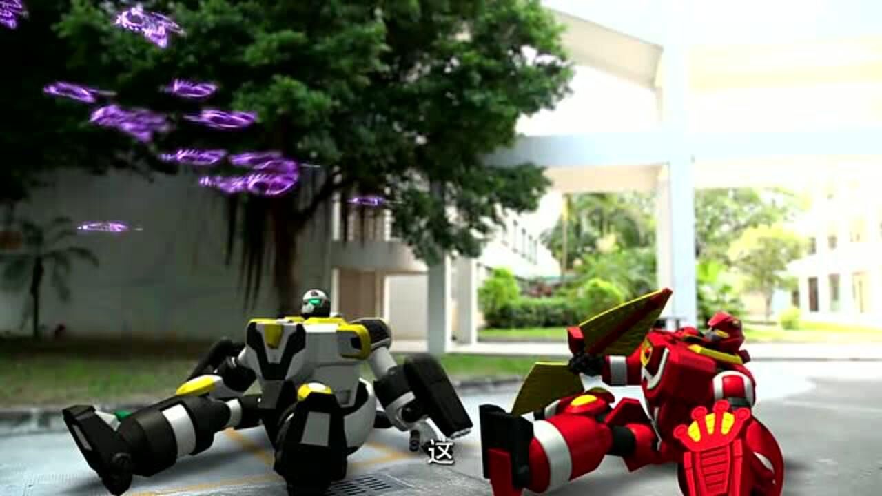 快乐酷宝:小宝酷宝帅气回击,一招使敌人立刻认怂