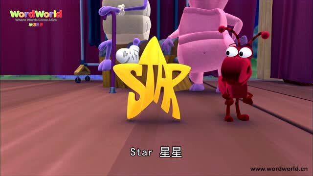 单词世界丨用单词造出了star 星星