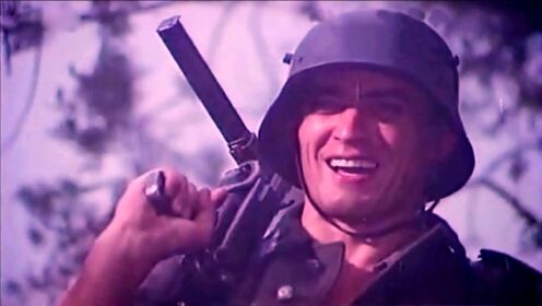 南斯拉夫战争片：一群孩子兵热血去战斗，被一德国兵吓得扭头就跑