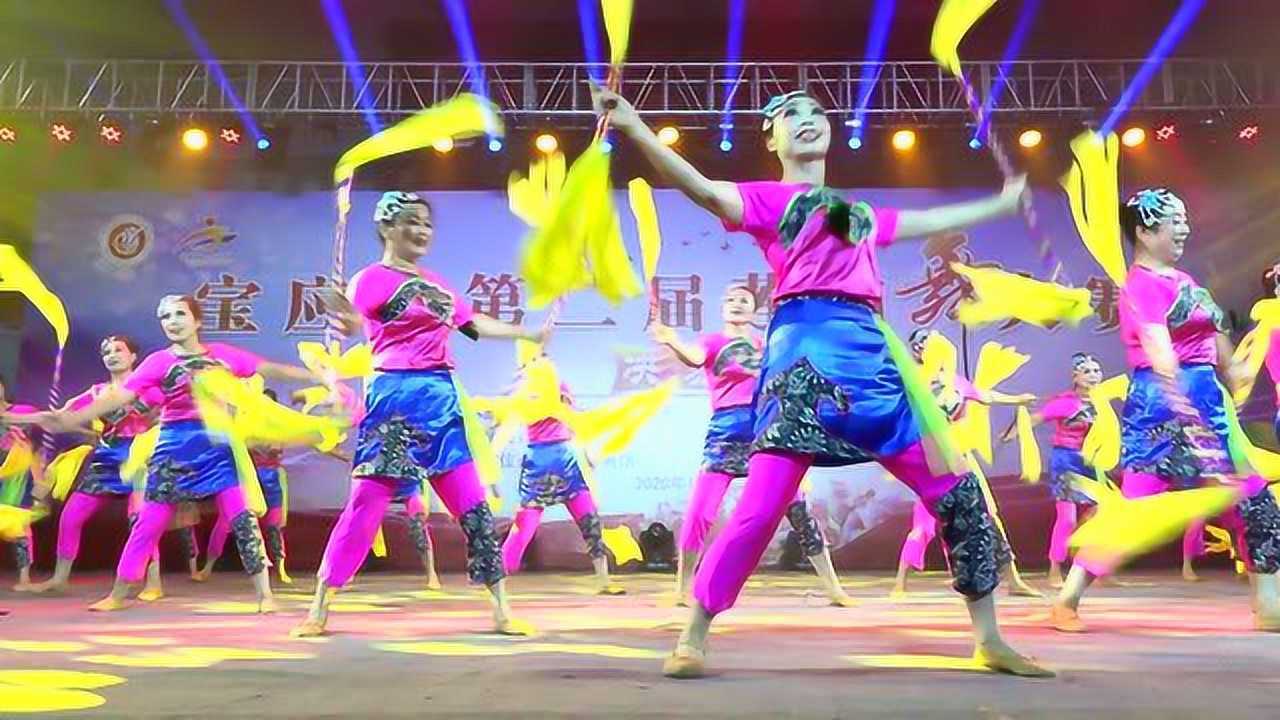 莲湘舞舞动中国