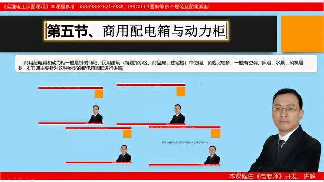 运维电工识图课程:KBO照明配电箱识图技巧