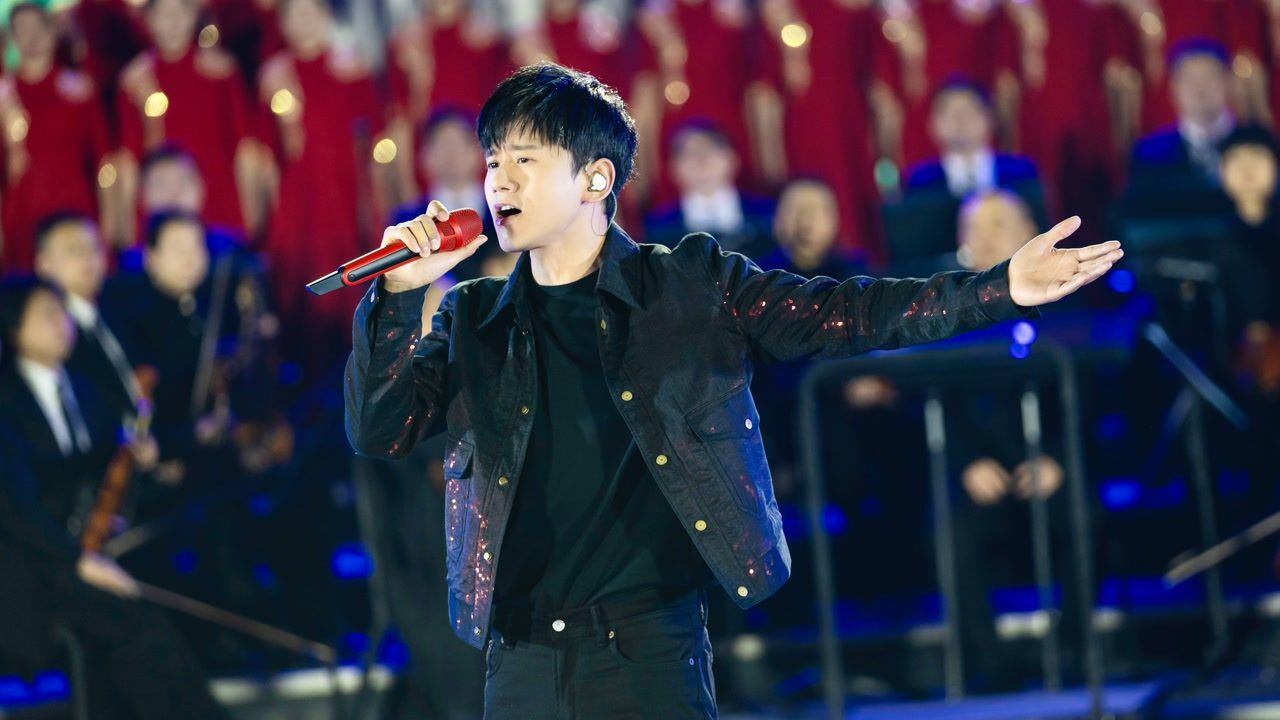 张杰2021新春元宵晚会《少年中国说》