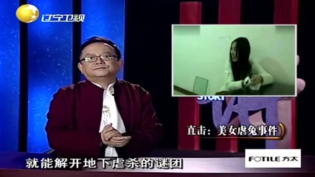 美女虐待动物竟还有收入?将小白兔用玻璃板压,高跟鞋踩!