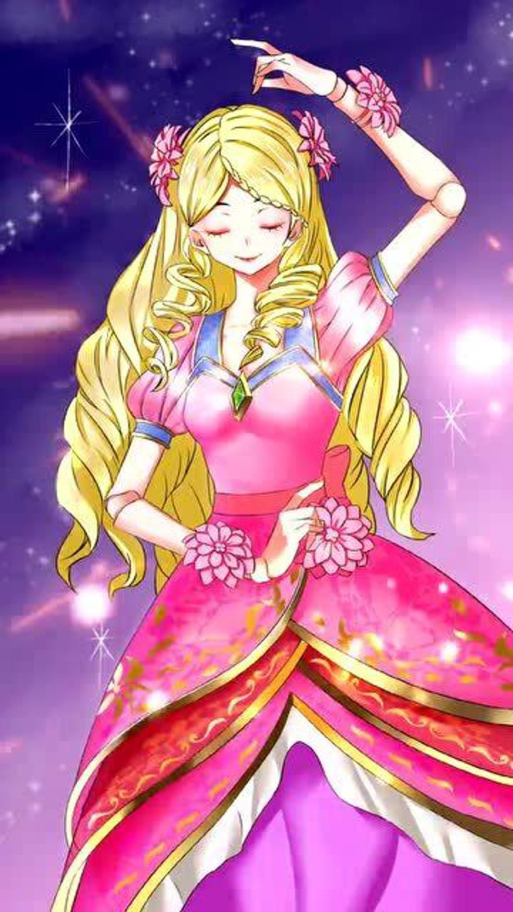 灵公主把一个肚子疼的女孩改成优雅少女