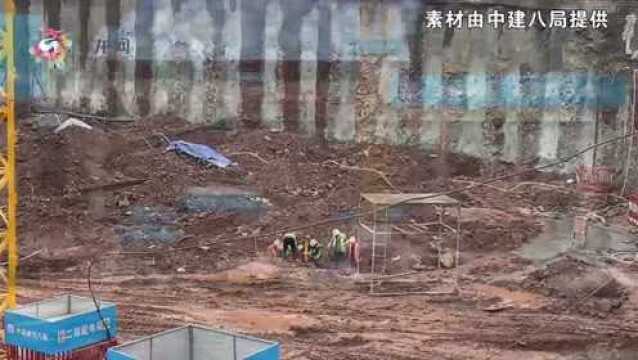 大田湾体育场主体进入基础施工 这些措施助力智慧建设